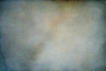 Blue abstract grunge old paper texture.