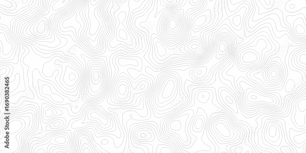 Poster black and white lines seamless topographic map patterns, topography line map. vintage outdoors style