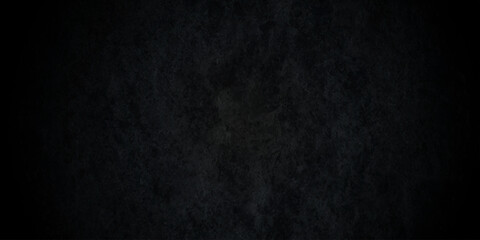 Fototapeta premium Abstract Dark black concreate wall retro old slate grunge backdrop background or texture. black concrete wall High Resolution on charcoal color vintage Cement and Concrete texture. 