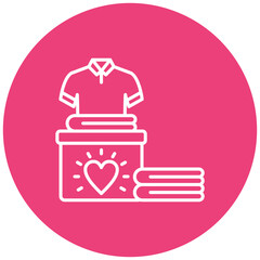 Clothes donation Icon