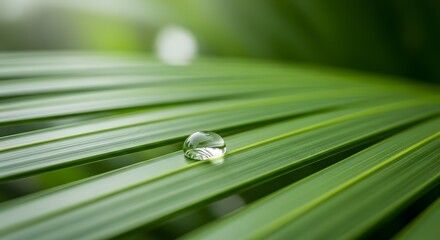 Water Drop on Leaf