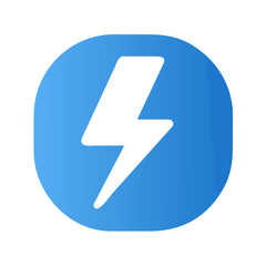 close blue lightening background