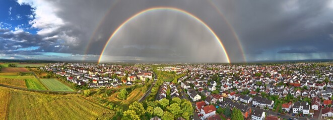 Regenbogen über Urberach