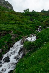 river in the mountains