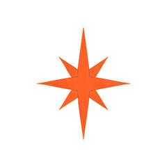 Fototapeta premium vector illustration of a compass
