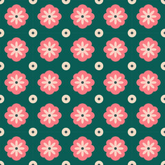 Seamless Vector Pattern Design Illustration