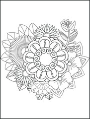 Abstract geometric pattern with vibrant color accents