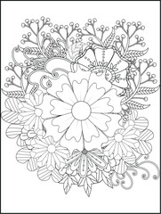 Abstract geometric shapes with vibrant color accents