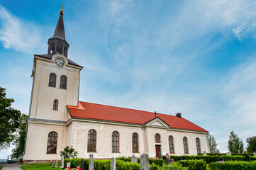 Fototapeta premium Docksta is a town located in Kramfors Municipality, Vasternorrland County, Sweden,