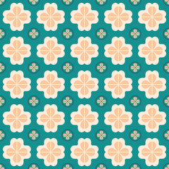 Seamless Vector Pattern Design Illustration