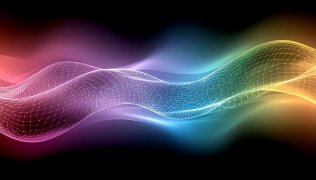 Fluid Grid - Futuristic Abstract Pattern