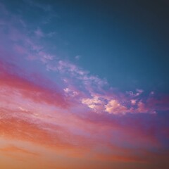 A striking color gradient blending warm hues and cool shades creatively.