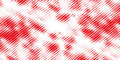 Red halftone abstract background for backdrop or presentation