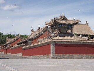 Beizi Temple in Xilihot, Inner Mongolia, China