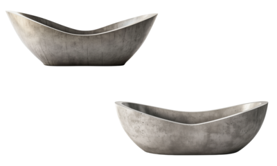 Elegant Modern Decorative Bowls Home Interior Product Display Minimalist Design Top View Contemporary Aesthetics