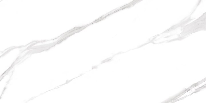 White marble slab texture with smooth polished surface, natural stone pattern background design for tiles, countertops, flooring, architecture, and interiors