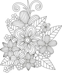 Abstract geometric composition with vibrant color palette