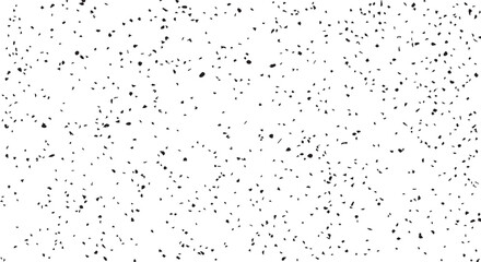 Abstract Black Speckle Pattern on White Background texture
