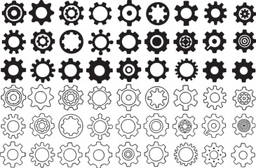 outline, internal, objects, teamwork, assortment, parts, white, illustration, toothed, designs, abstract, rows, with, industry, collection, connection, precision, illustrations, configurations., set, 