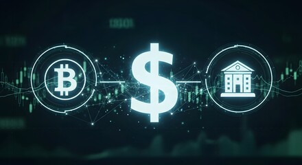 Digital Finance: Cryptocurrency, Fiat Currency, and Traditional Banking System Interplay