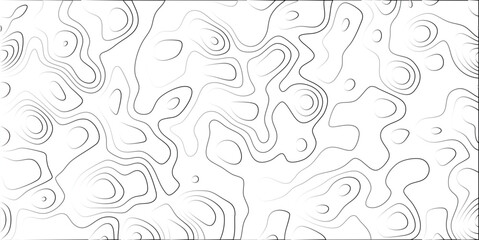Dense black and white abstract contour lines forming complex organic shapes and patterns on a white background, suitable for intricate backgrounds and graphic design