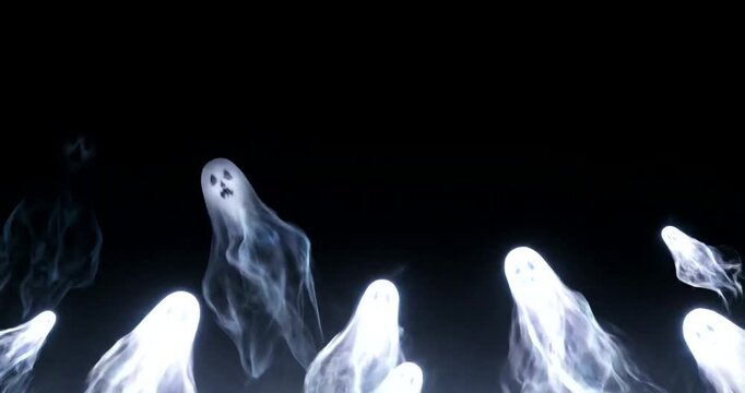Ethereal Apparitions - A Spectral Gathering in the Night.