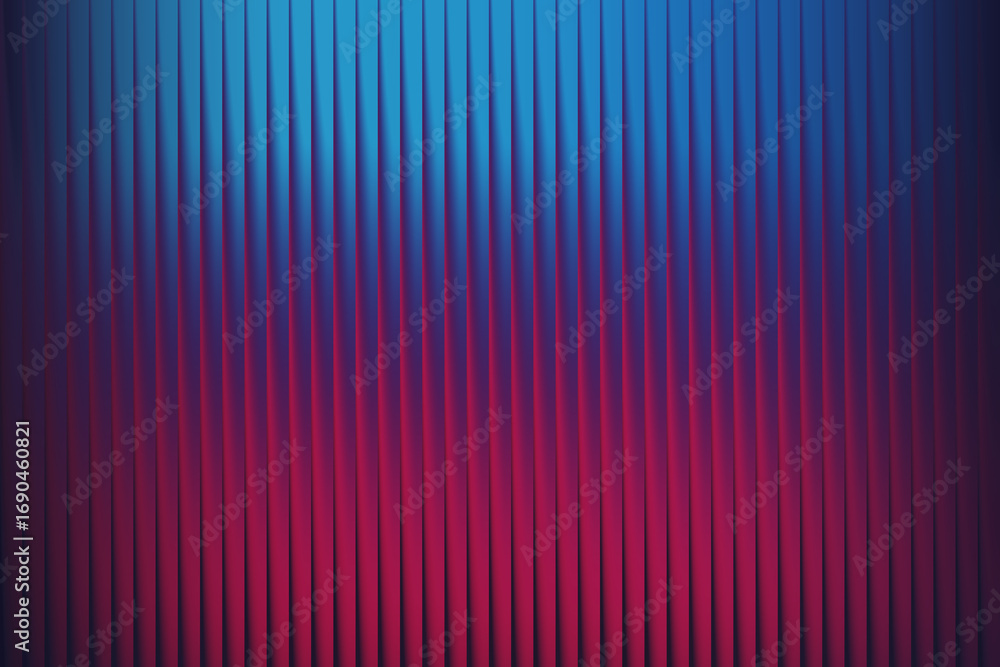 Poster striking abstract background featuring vertical lines with a dramatic gradient from deep blue to vib
