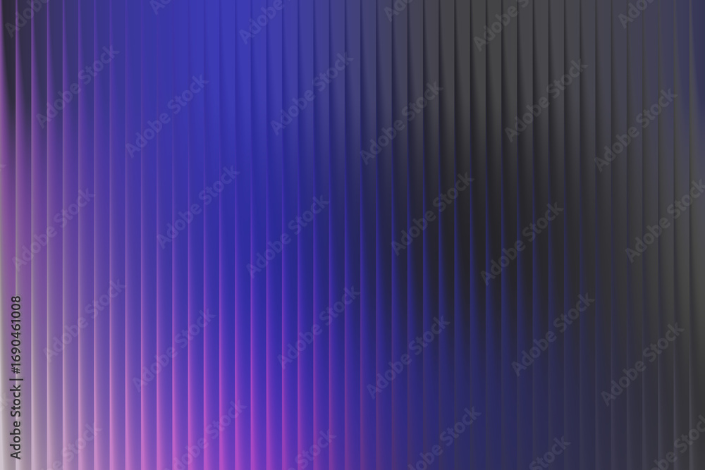 Poster abstract background featuring a vertical ribbed texture with a striking blue and dark gray gradient,