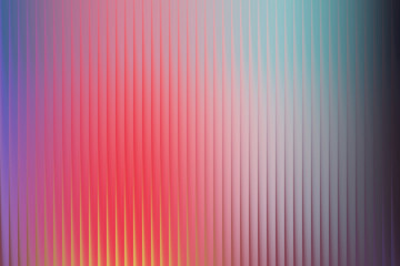 Abstract backdrop with a vertical ribbed pattern and a vivid gradient transitioning from red and pink to teal and gray, offering a dynamic and artistic visual for creative projects