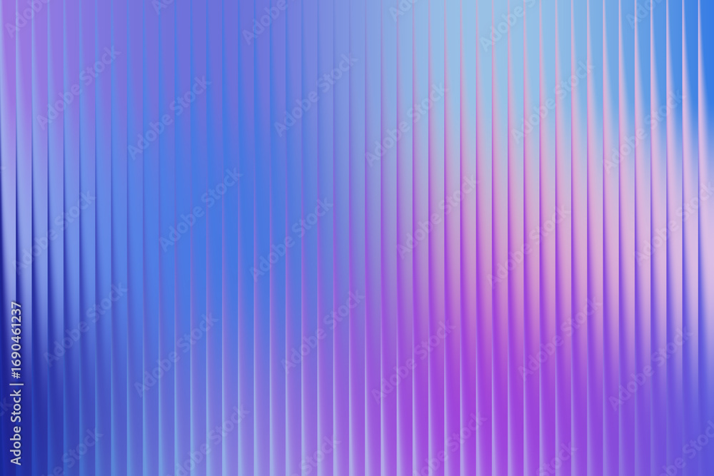 Aufkleber vibrant abstract background featuring a vertical ribbed texture with a striking gradient of deep blu