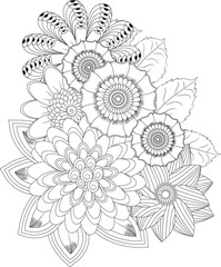 Abstract geometric design with vibrant color palette