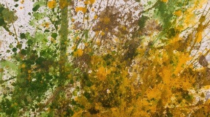 Abstract watercolor splashes