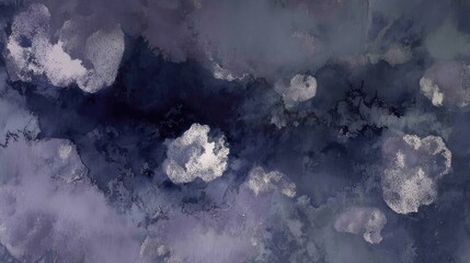 Abstract ink blot design