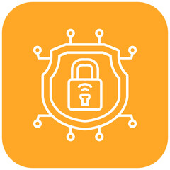 Obraz premium Padlock Icon