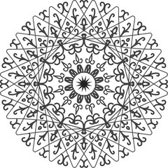 Traditional and Modern Mandala Design