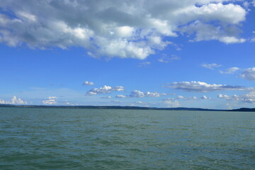 Peaceful view of a lake.
