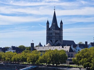 City center scenery of Cologne, Cologne, Germany