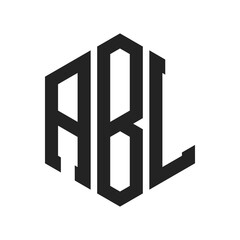 ABL Logo Design. Initial Letter ABL Monogram Logo using Hexagon shape