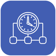 Time distribution Icon