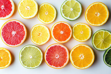 Obraz premium citrus fruit background