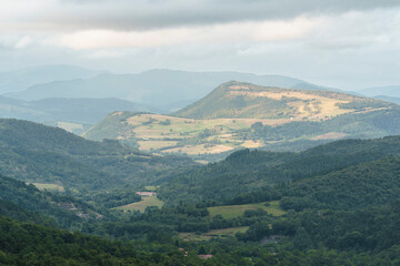 Cloudy Sunset from Pena Angulo