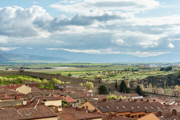Vistas de la ciudad Amurallada de Avila