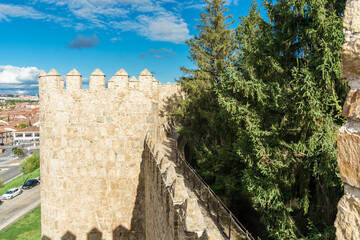 Vistas de la ciudad Amurallada de Avila