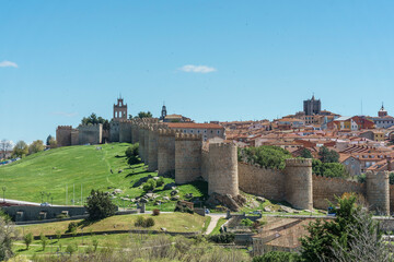 Panorramica de las Murallas de la ciudad de Avila