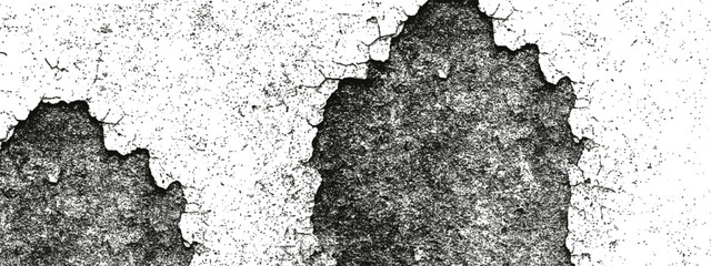 Abstract paint splatter effect with messy ink blot design