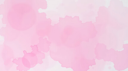 Obraz premium Pink Watercolor Abstract Background