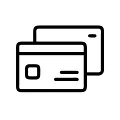 Fototapeta premium credit card icon