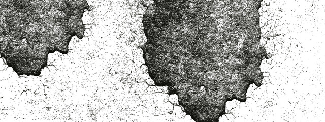 Watercolor blot texture with abstract splatter and stains