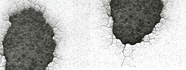 Artistic blot texture with organic paint splash details