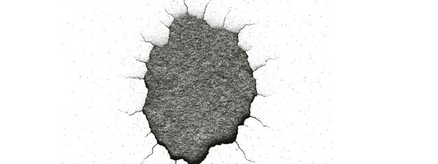 Black ink blot and splatter spots with artistic grunge style